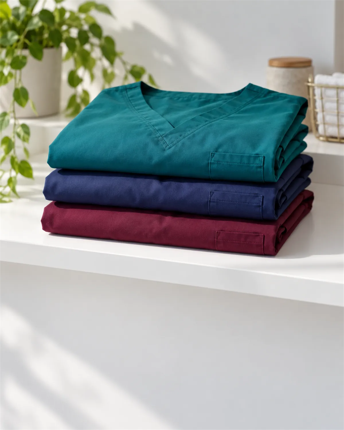 Scrub tops collection